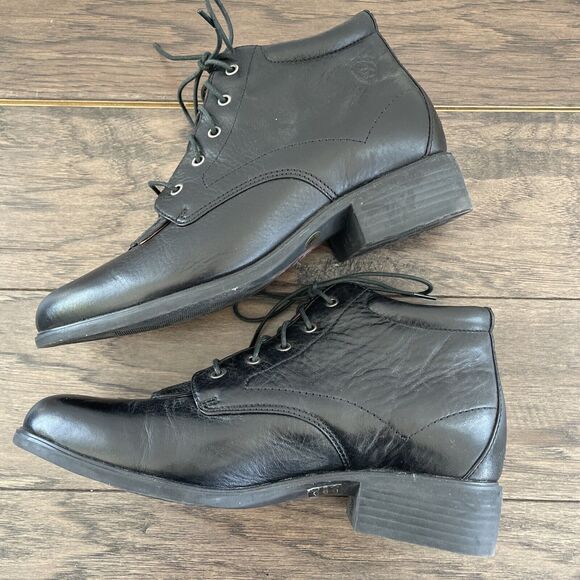 Ariat Josie Boots 12201 Women 8 B Black Equestrian Riding Kiltie Western Paddock - Picture 1 of 12